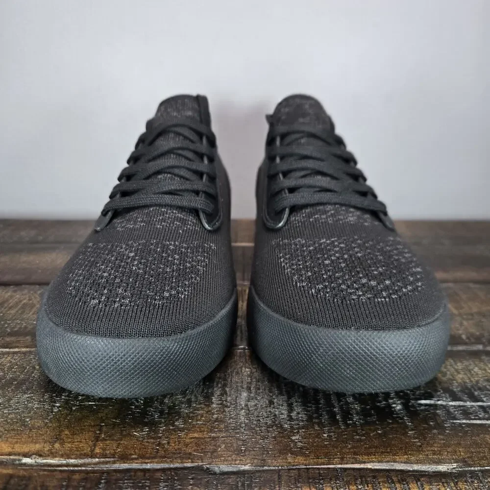 NEW Vessi Weekend 1.5 Sneaker Womens Size 8 Waterproof Shoes Asphalt Black Black
